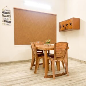 Neat and comfortable dining area at Vasantha’s Home Stay by Le Hotel Host in Thillainagar, Trichy